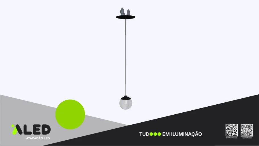Pendente Mini Globo Small - ALED