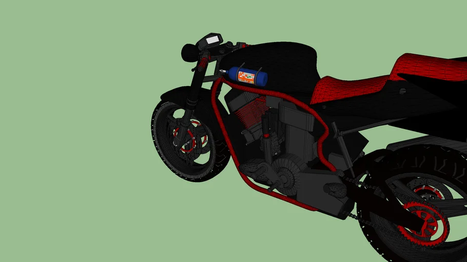 Bikes - Suzuki GSX-R Streetfighter Flying Version