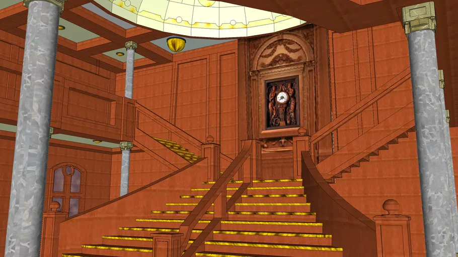 Staircase with Materials
