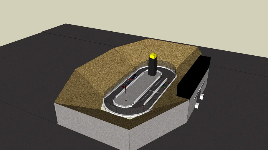 NASCAR, REALLY SMALL TRACK, SMALLER THAN BRISTOL