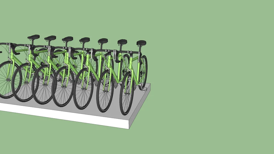 bike display platform | 3D Warehouse
