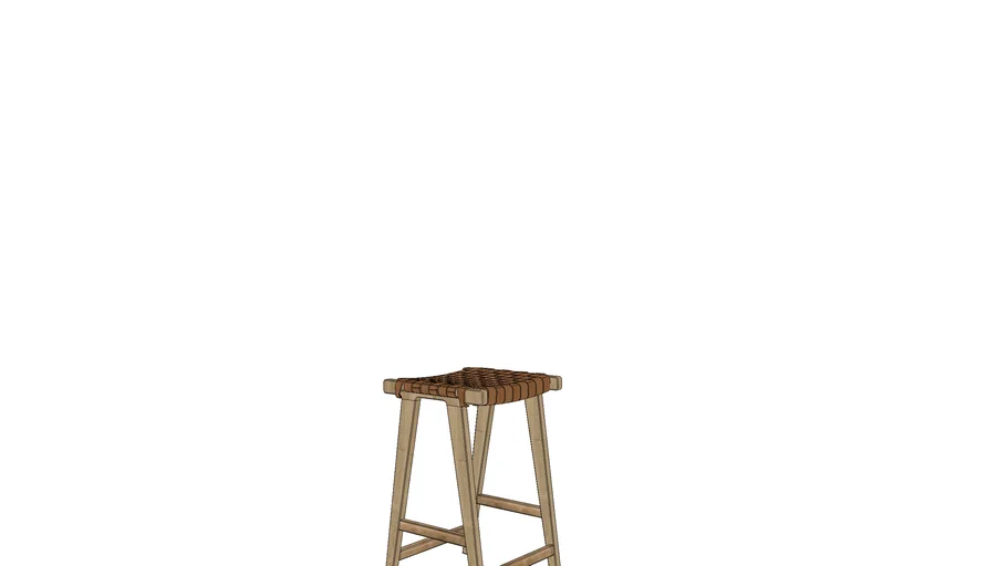 wovwn leather bar stool