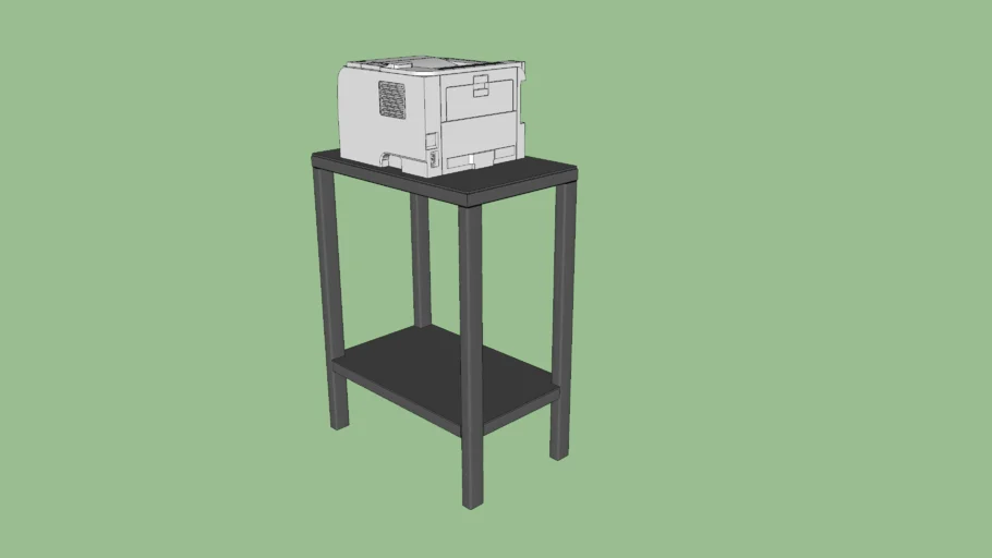 MESA COM IMPRESSORA