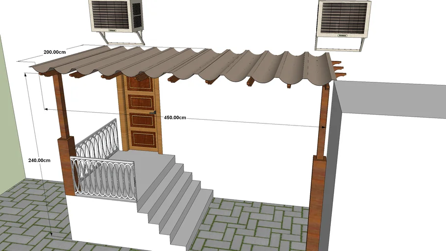 Wooden Pergola