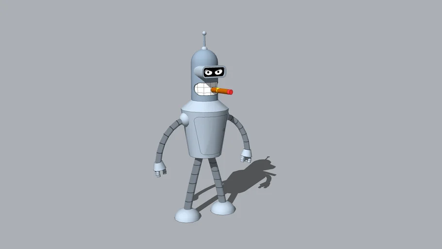 飞出个未来-Futurama-Bender