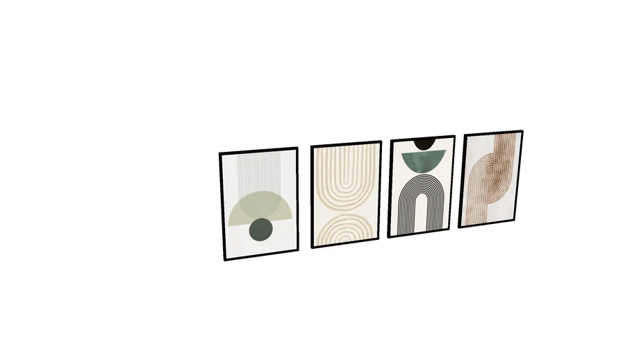 PAINTED ARCHES NO1 POSTER 2