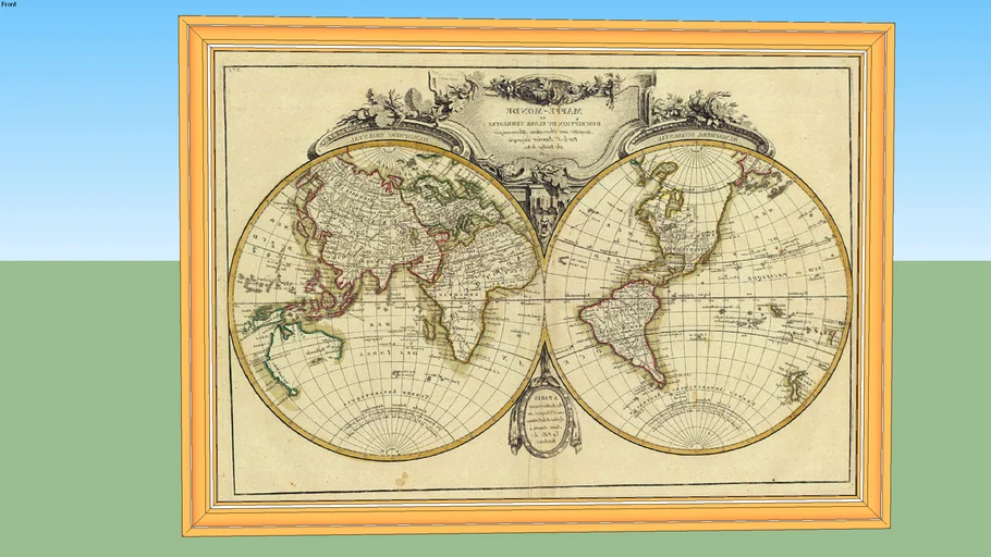 Old World Map Picture