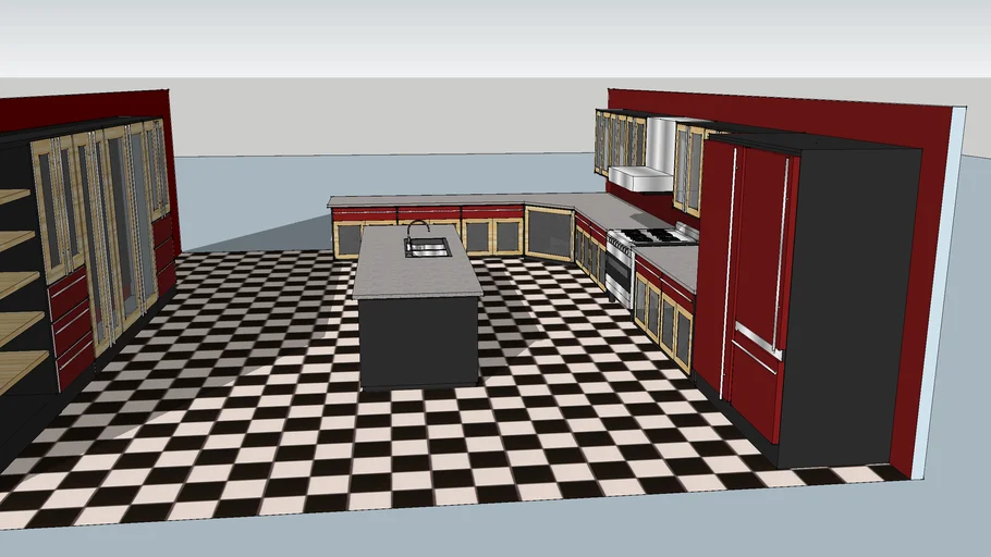 Large kitchen Design