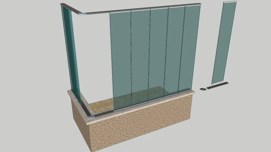 cam balkon, glass balcony, sürgülü cam, sliding glass