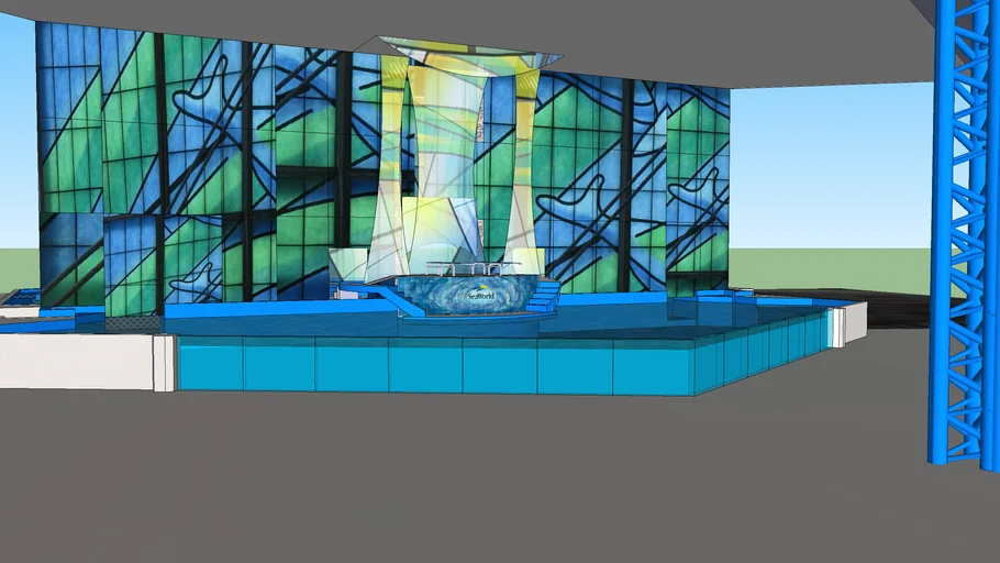 SeaWorld San Antonio - White Whale & Dolphin Stadium