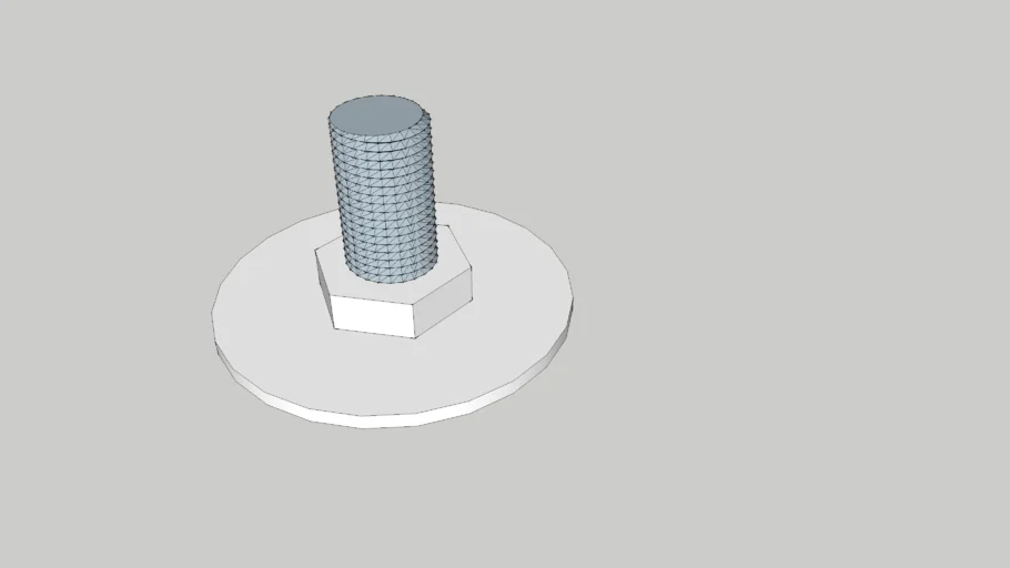 3/4 anchor bolt with washer