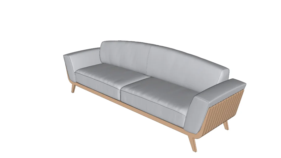 wood sofa