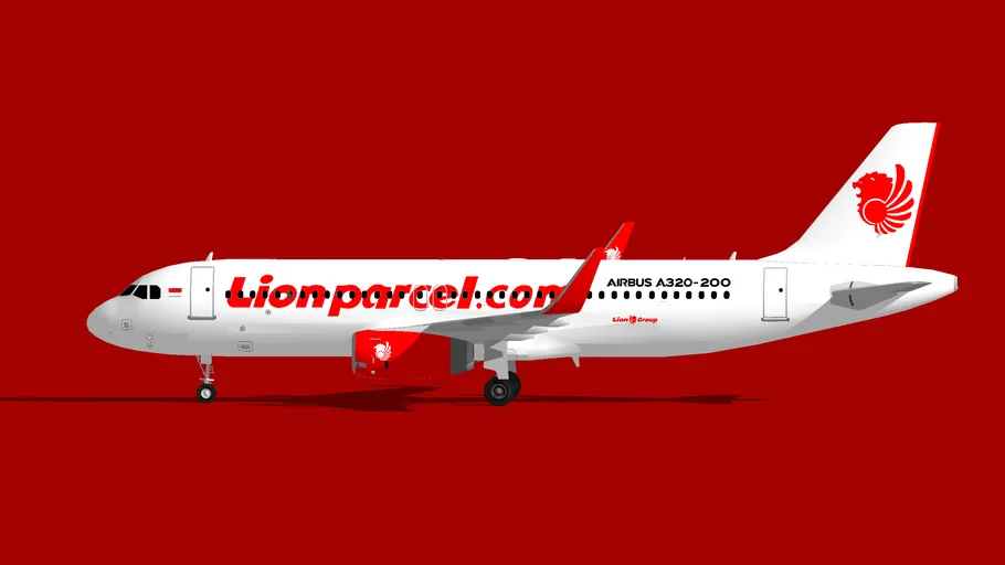 Lion Air Airbus A320-200 WL Lion Parcel 2