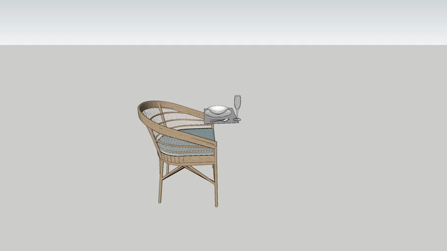 Sika Design Emma Exterior Chair in ALU Natural