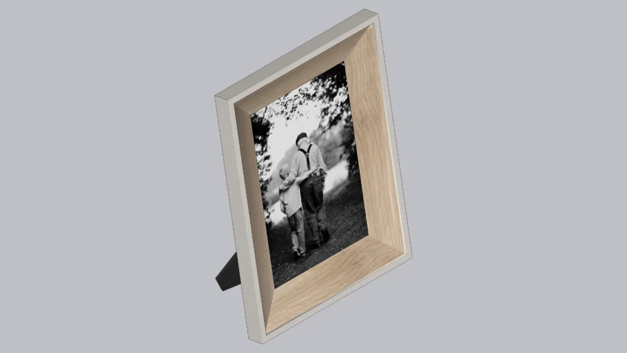 Porta Retrato - Madeira e Laca