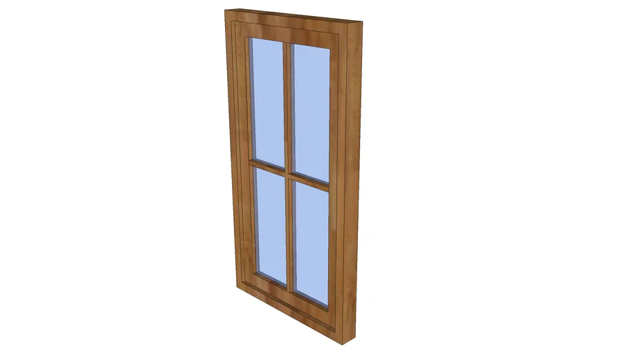 Single Window with frame