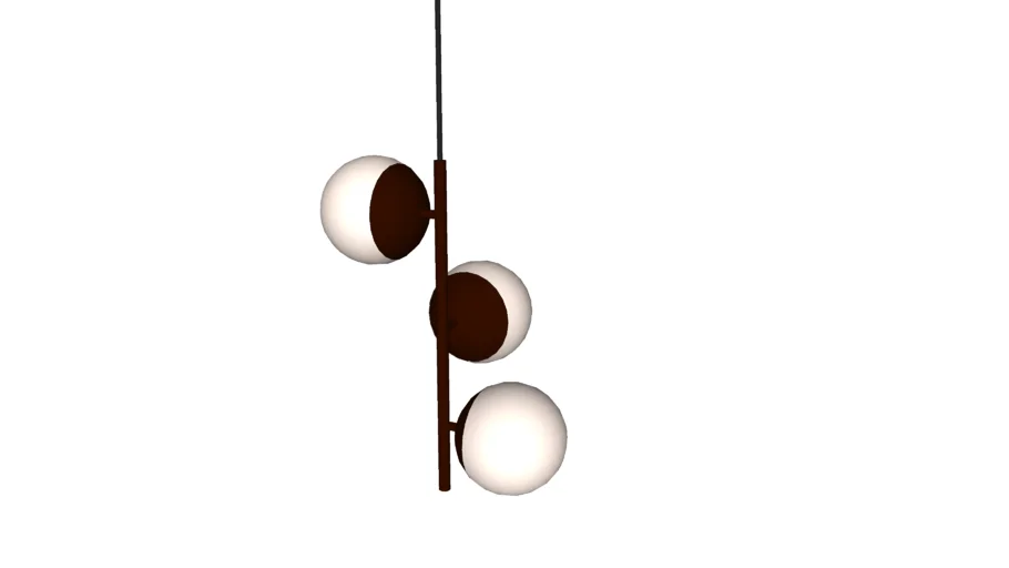 Yearby 3-Light Sputnik Chandelier