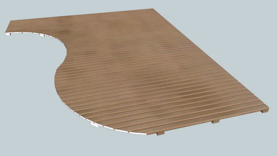 Deck de madeira