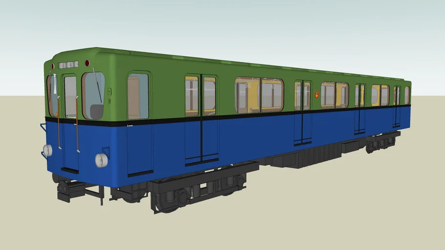 Moscow metro train type D