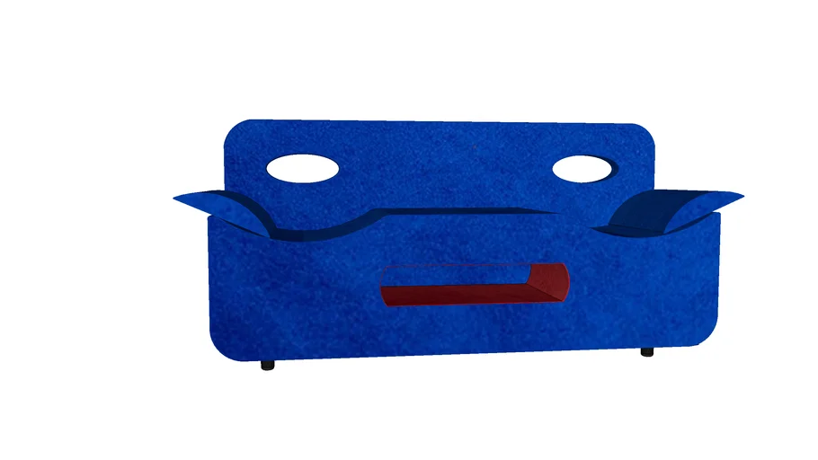 Blue sofa - Karim Rashid