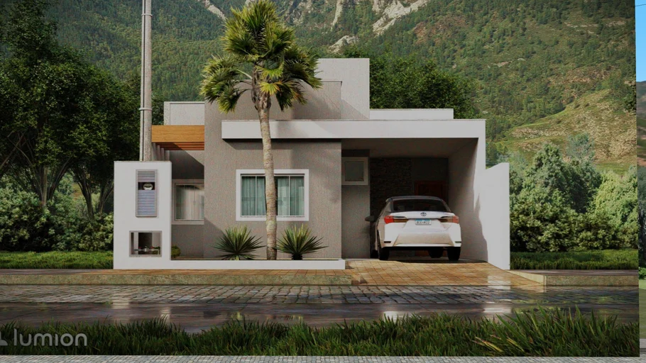 CASA TERRENO 10X20 