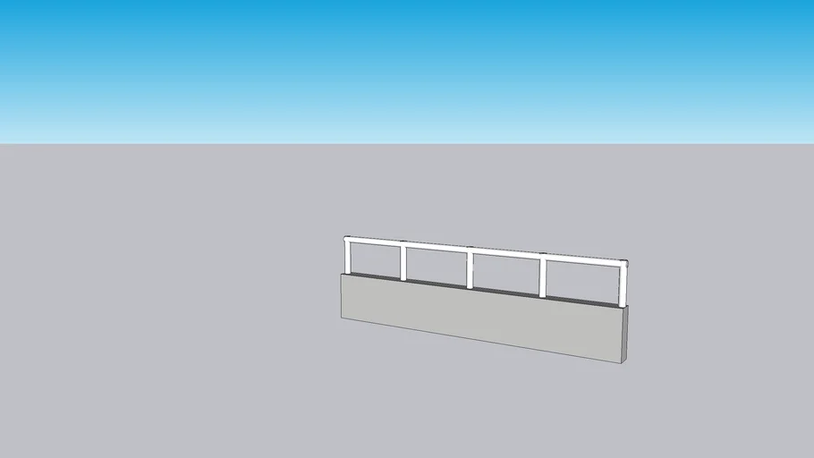 parking lot railing