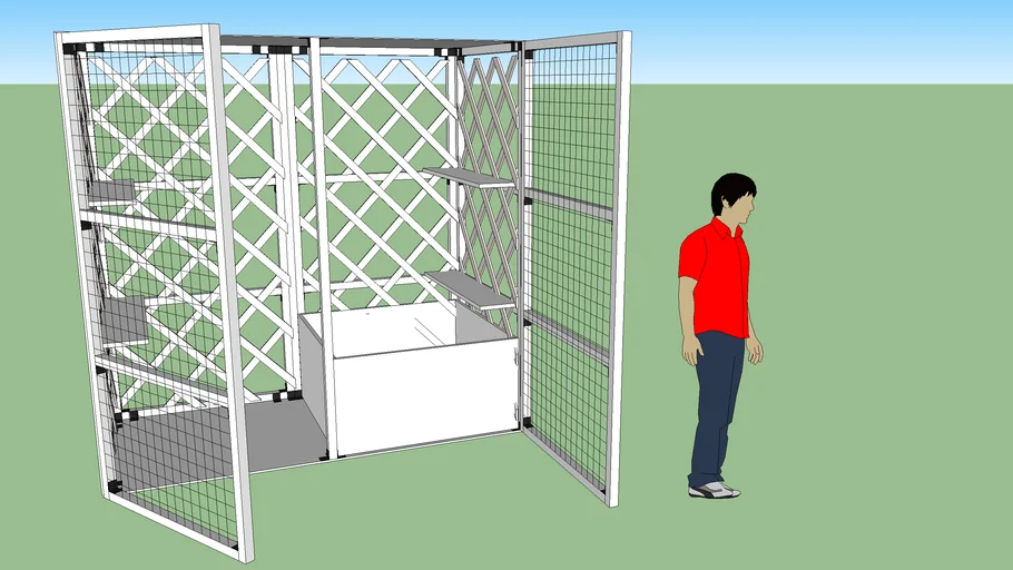 Homemade Adult Iguana Cage