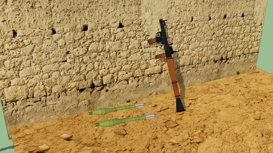 RPG-7 with textures | 3D Warehouse