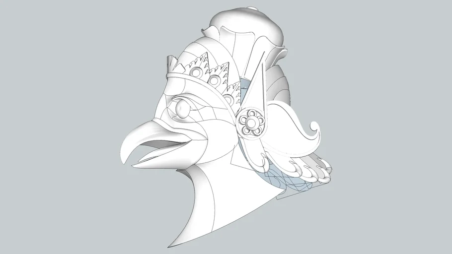 Garuda Kujang Head