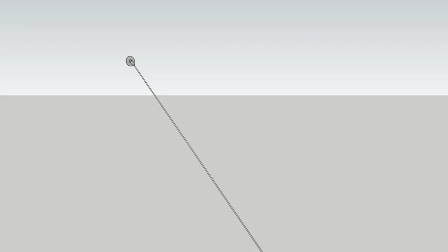 Awning and covered porch Tension Rod Support