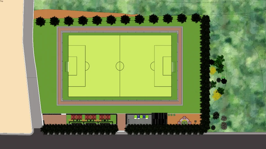 Lapangan Sepek Bola Desa Bade Klego Boyolali