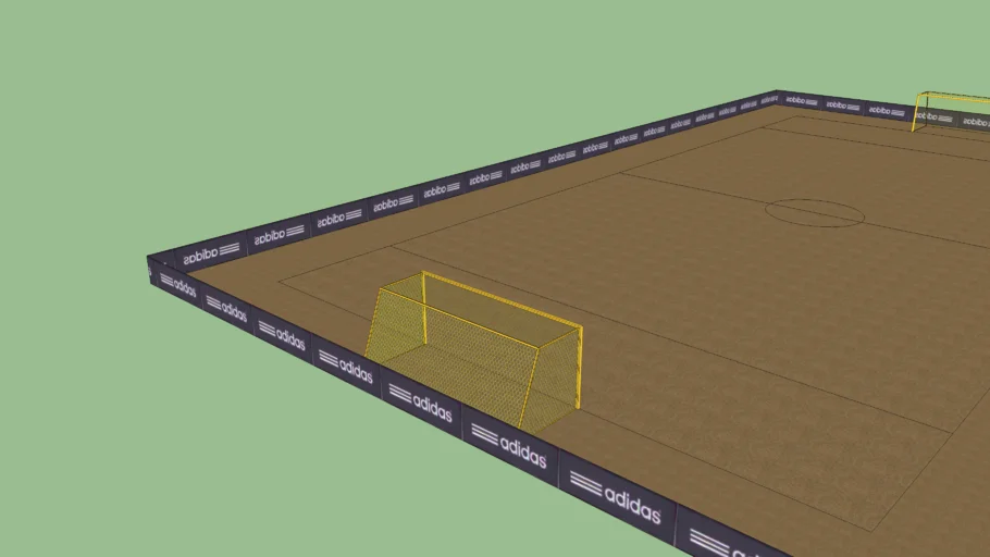 campo de futebol de areia