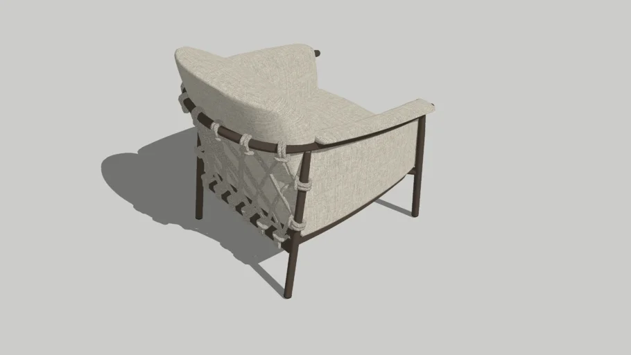 Ezra lounge chair with cushion tub - 4 Seasons Outdoor