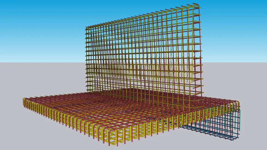 Typical Reinforced concrete Retaining Wall