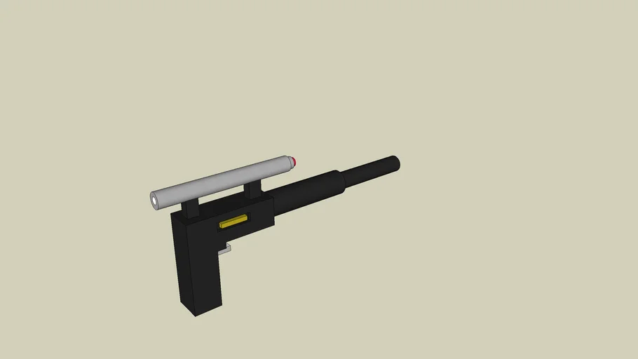 Lazer sight hand gun
