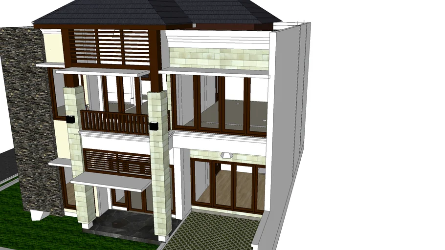 desain rumah tinggal