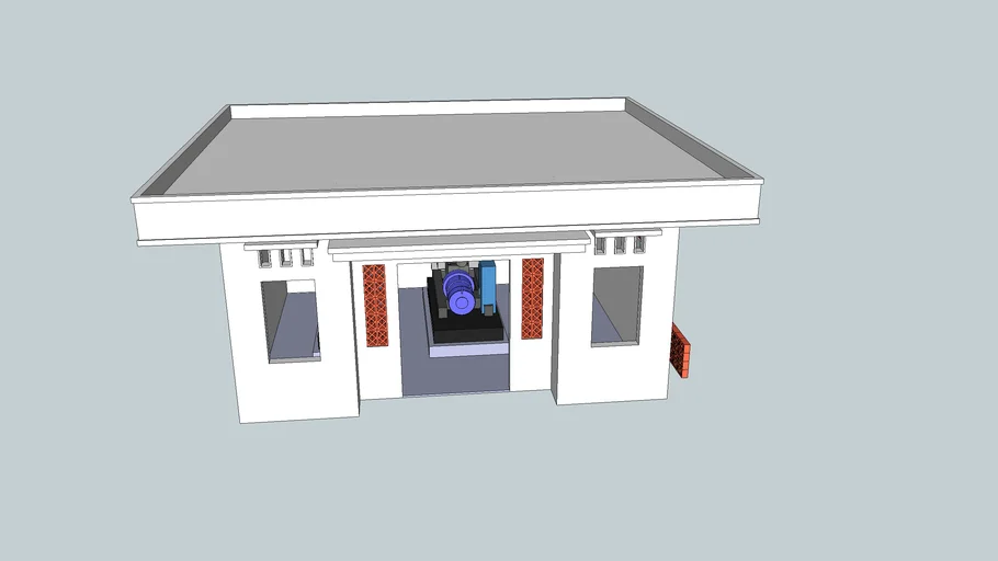 Rumah Genset 6x5