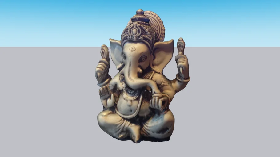 classic ganesha ceramic