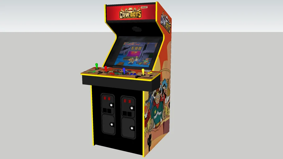 Cowboys of Moo Mesa arcade game