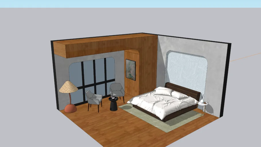 Bedroom Interior | 3D Warehouse