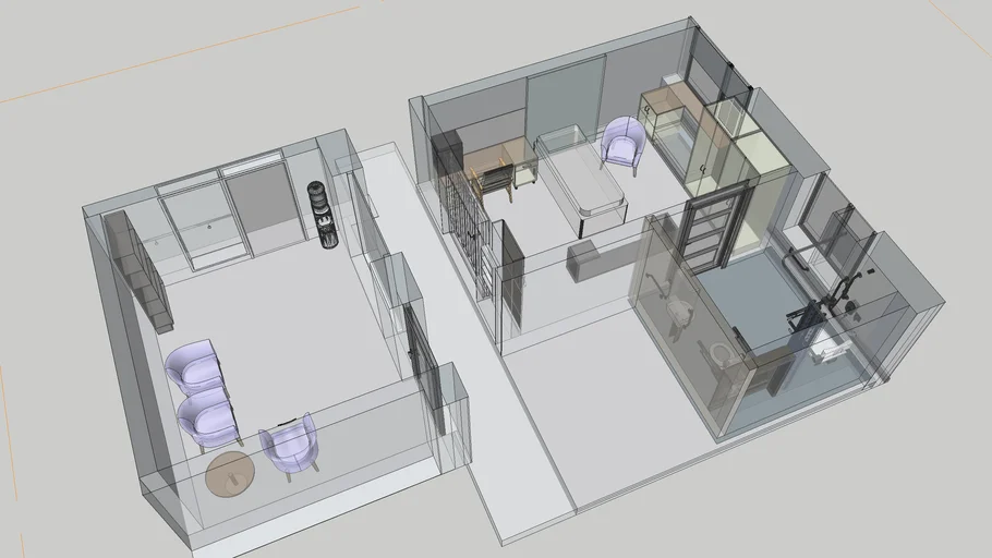 Bedroom & ensuit