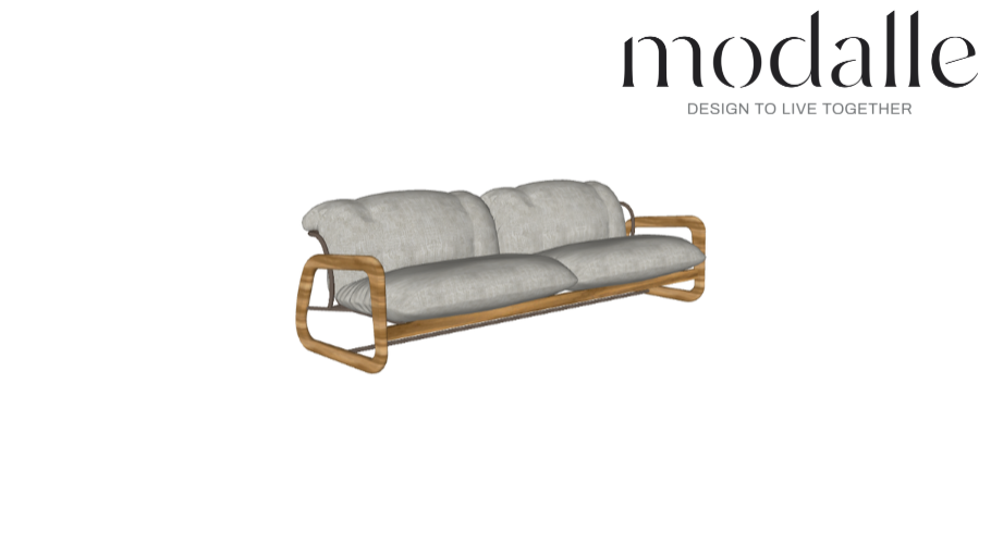 Sofá Terrace 4 lugares - Modalle
