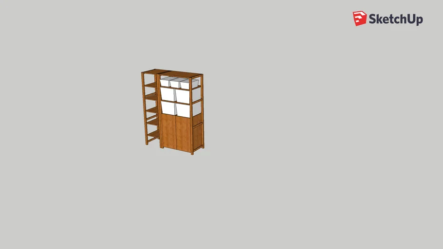 Ikea Ivar 35x20x71