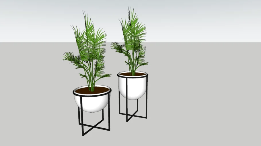 West Elm Eden Cross Base Planters