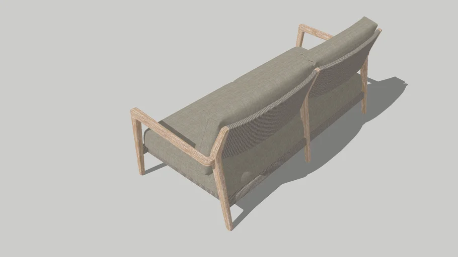 4 Seasons Outdoor - Julia 3-seater lounge bench