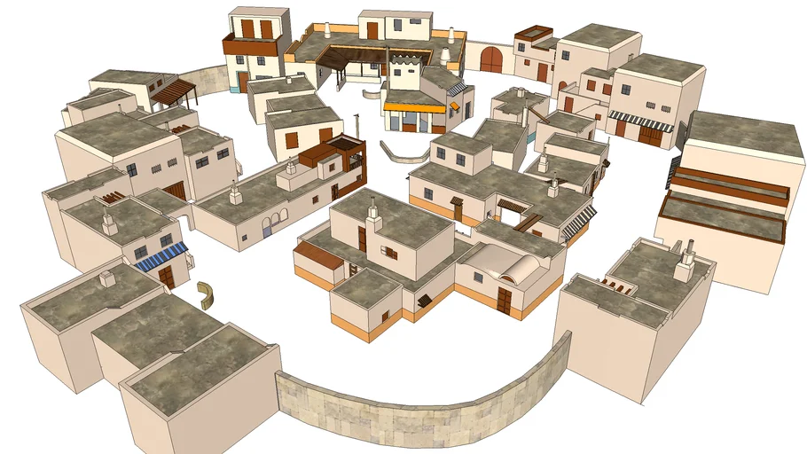 Toujane map Call of Duty 2 by August Simara