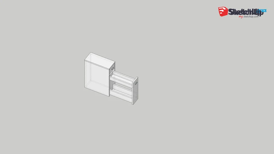 Koupelnová skříňka (komoda) DENIA