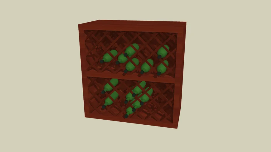 Wine Rack | 3D Warehouse