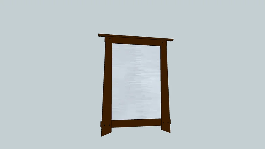 Japanese Style Mirror