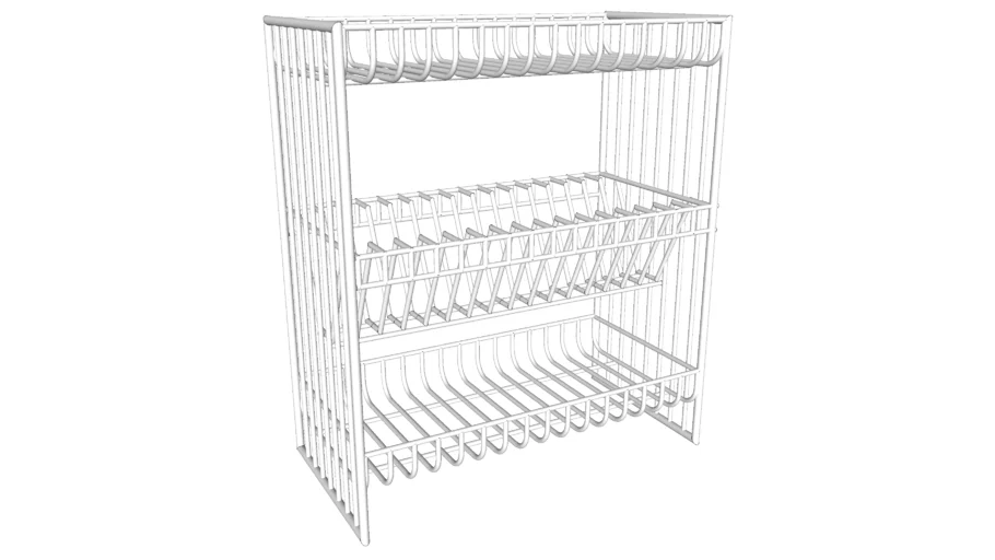 Rak Piring 3 Susun (Dish Rack)